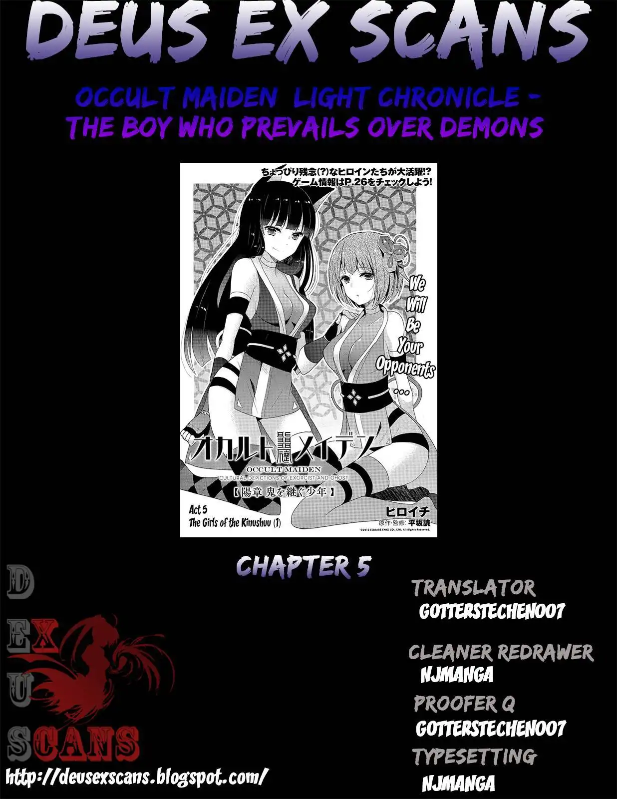 Occult Maiden - Hishou - Oni o Tsugu Shounen Chapter 5 17